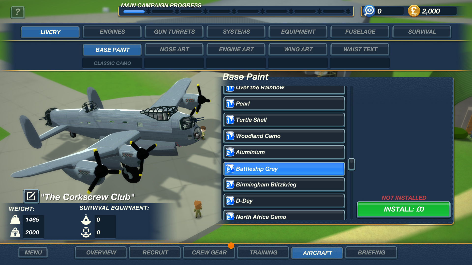 Bomber Crew Skin Pack 2