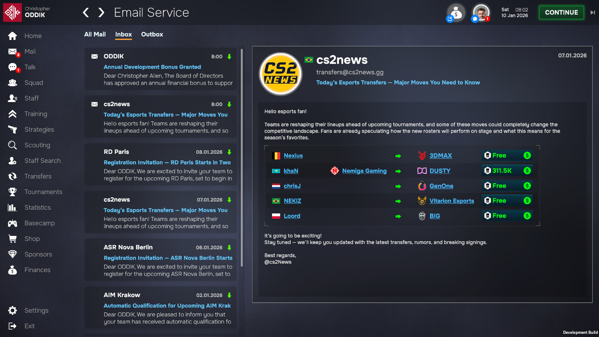 Esports Manager 2026